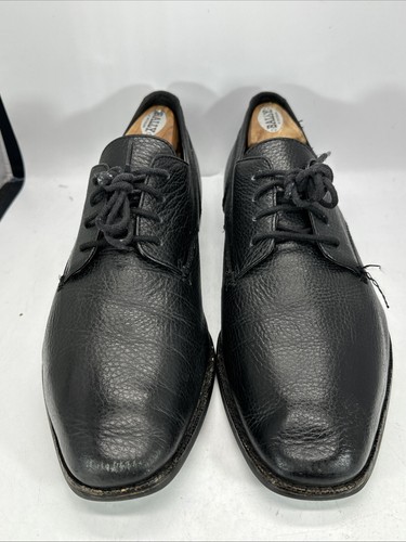 COACH Men’s Vintage Dress shoes US 10 43 Black All leather Model C3101 Laced - Picture 2 of 7