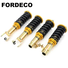 FORDECO Coilover Lowering Kit For Integra 94-01 Honda Civic 92-00 Adj height