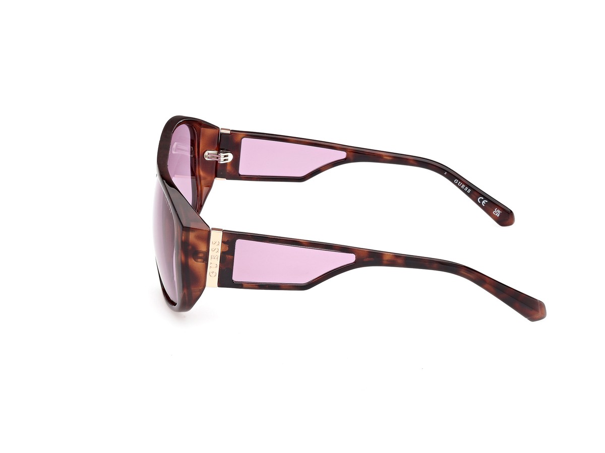 NWT Guess GU00135-52Y Dark Havana Oversized 61mm Sunglasses Guess Havana Sunglasses Guess Guess Dark Havana Square  main image 2