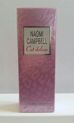Cat Deluxe by Naomi Campbell 2.5 oz Eau de Toilette Spray New & Sealed in Box