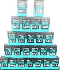 Ballsy 1/2 lb  Soap 24 Bars of Activated Charcoal Essential Oils  Plant Extracts