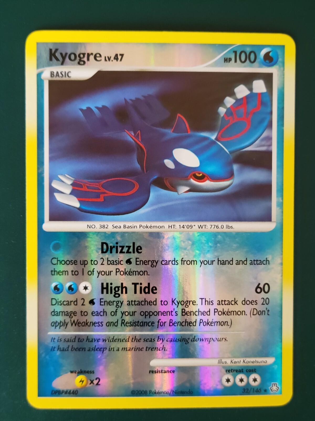 Pokemon Legends Awakened - Kyogre - 32/146 - Reverse Holo - NM