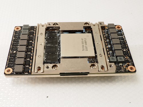 NVIDIA TU104-500-A1 900-6G189-0000-100 K1 699-6G189-0600-300 H1 Turning GPU SXM2 - Picture 3 of 6