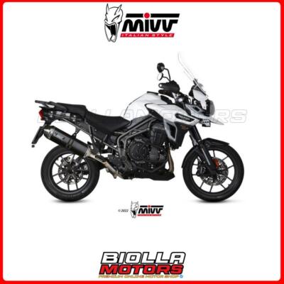 MIVV SPEED EDGE SCHALLDÄMPFER TRIUMPH TIGER 1200 XR / XRx / XRT / XCx / XCA 1200 