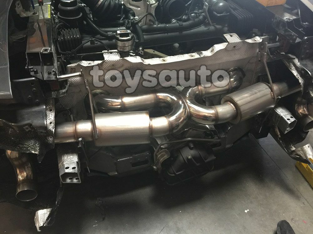 Rev9 Stainless Catback Exhaust *Track Edition* 3" Tip for Audi R8 5.2L V10 09-15