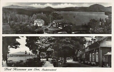 Bad Hammer am See Sudetenland Postcard