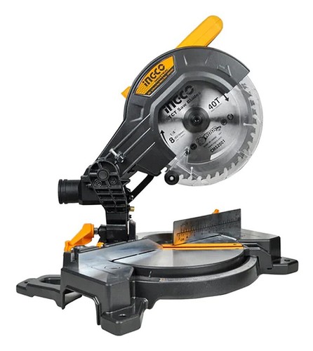 INGCO Cordless Mitre Saw 210mm 20v Li-ion TOOL ONLY HTP-CMS2001 - Picture 4 of 5