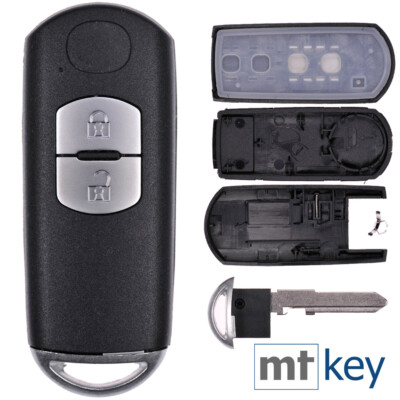 Smartkey Funk Schlüssel Gehäuse für Mazda 2 3 6 CX-3 CX-5 MX-5