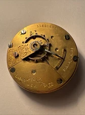 ELGIN 7 JEWELS, 18 SIZE  Pocket Watch Movement     (ITEM123PW)