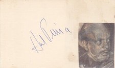 HAL PRINCE Signed 3X5 Index Card D 2019 Producer/Director/Cabaret COA