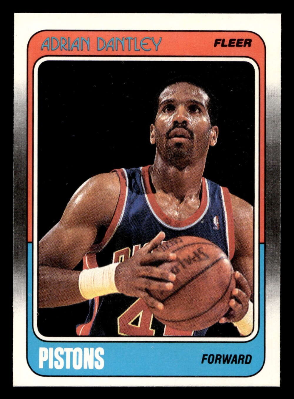 1988-89 Fleer #39 Adrian Dantley Near Mint+ Pistons Basketball ID: 509906