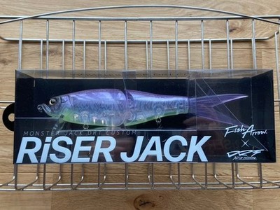 fisharrow RiSER JACK #09 Violet JDM Premium Bass Lure Japan Authentic