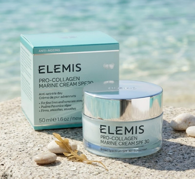 Elemis Pro-Collagen Marine Cream SPF 30 1.6 oz / 50 ml EXP 2027 Genuine New Seal