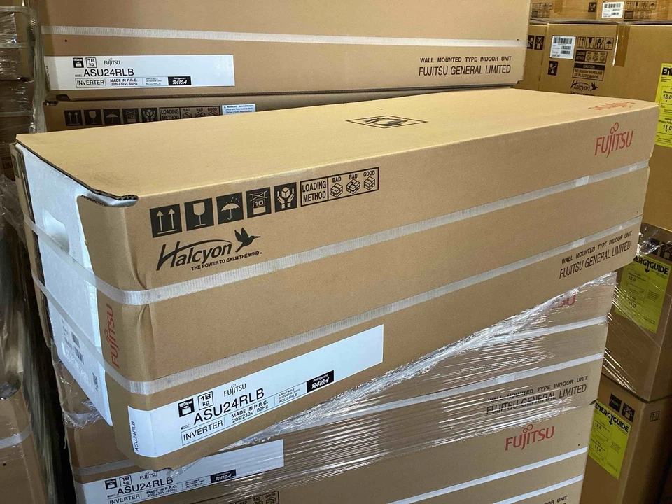 Fujitsu ASU24RLB 2 Ton 18 Seer Split Heat Pump Wall Mounted Indoor Unit (new) - Image 2 of 2