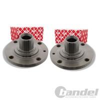 2X febi bilstein Radnabe Hinten Vorne Passend FüR Audi 100 80 90 Coupe Quattro V