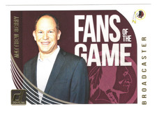 2018 Panini Donruss Football Matthew Berry Fans of the Game Washington No. FG-MB