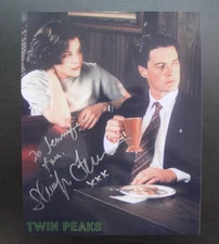 Horror Drama Television Show Actress Sherilyn Fenn Signed Twin Peaks Photograph