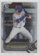 2022 Bowman Draft Chrome Refractor Hayden Dunhurst #BDC-44 6u5