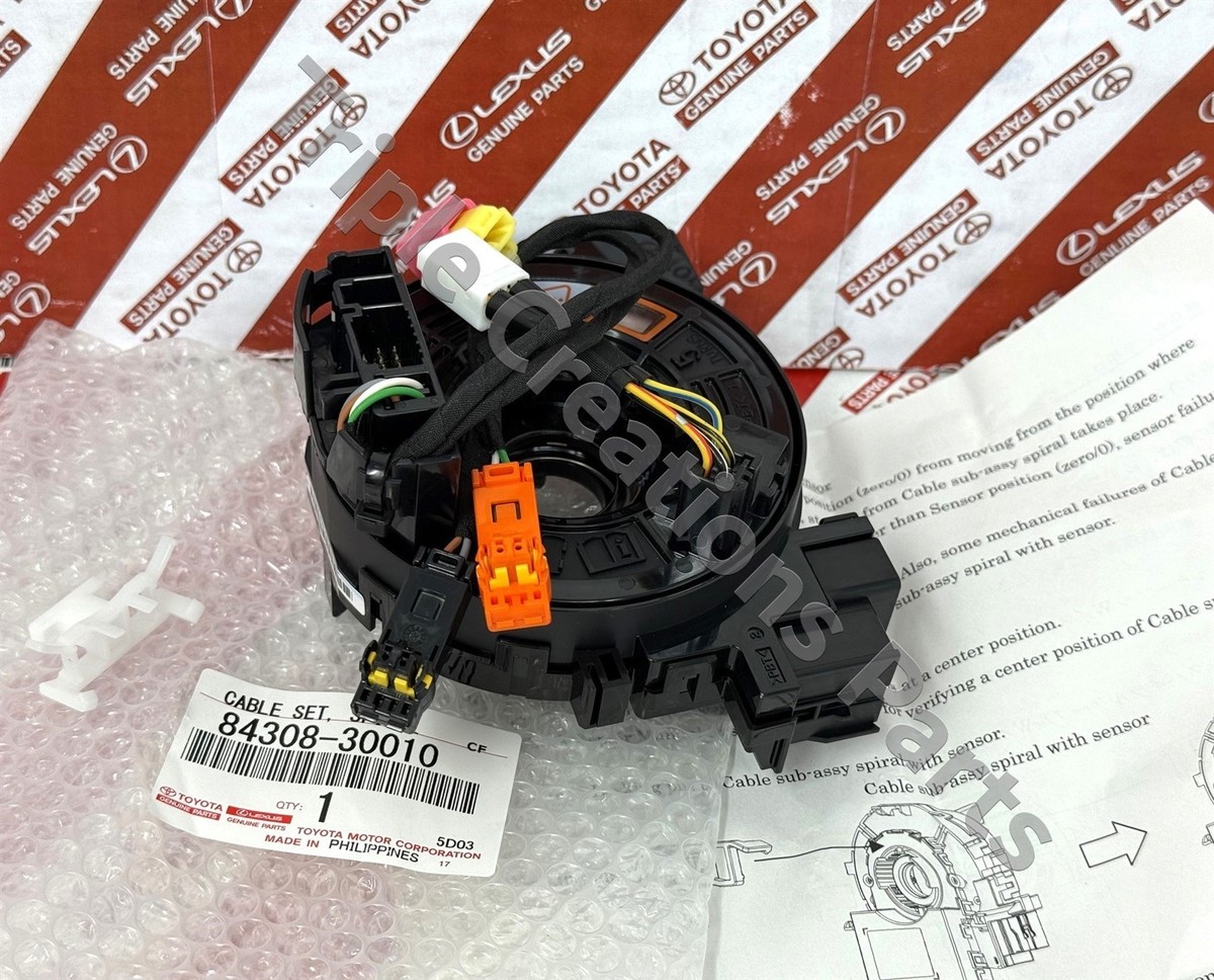 すう Toyota Genuine 8430830010 Cable Set Spiral 84308-30010 OEM | eBay