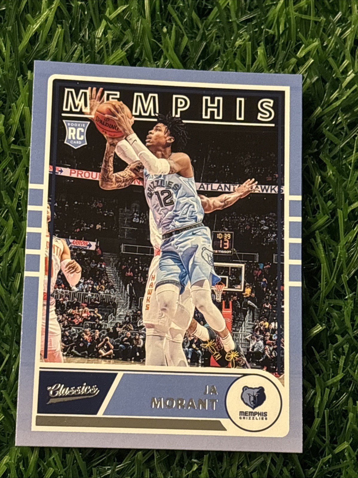 2019-20 Panini Chronicles Classics #654 Ja Morant RC Rookie Memphis Grizzlies