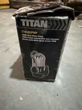 Titan 750W Dirty Water Pump 240V TTB582PMP 225L Per Minute 10m Power Cable