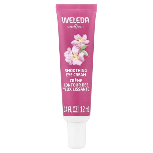 Smoothing Eye Cream, Wild Rose & White Tea, Fragrance Free, 0.4 fl oz (12 ml)