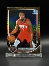 2025-26 Bowman Basketball KEVIN DURANT Chrome Reptilian #BCV-125 Houston Rockets
