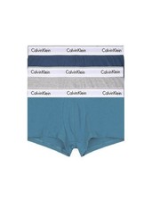 Calvin Klein Men's NB1085-918 Modern Cotton Stretch 3-Pack Low Rise Trunks XL