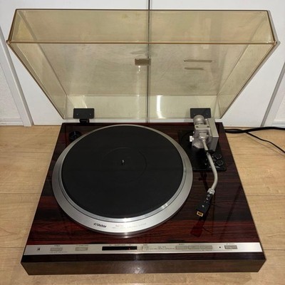 Victor QL-Y5 Direct Drive Turntable System Semi-Automatic Record Player Brown