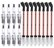 Set Candele e Fili Iridio per Chevy 5.3L Silverado 1500 Suburban Aval...