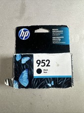 HP 952 Black Ink Cartridge Genuine Sealed New Sealed Exp 03-2018