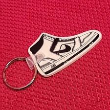 NIKE AIR FORCE Shoe Sneaker Keychain Hang Tag key fob basketball VINTAGE 1989