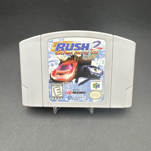 Rush 2: Extreme Racing USA (Nintendo N64, 1998) Midway Racing Original Getestet