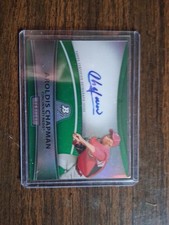 2010 Bowman Platinum Aroldis Chapman Auto RC Green Refractor /199 Red Sox