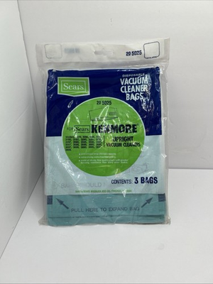 #ad #ad Sears Kenmore 20 5025 Canister Vacuum Cleaner Bags New 3 bags NOS $7.99