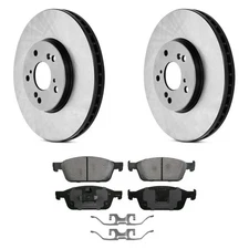 For Ford Transit Connect 17-18 Wagner QuickStop Front Brake Kit w Ceramic Pads