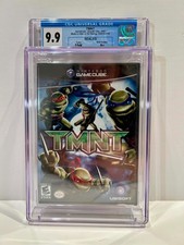 Teenage Mutant Ninja Turtles GameCube 2007 CGC 9.9 Graded Sealed Y-Fold Ubisoft