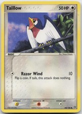 Taillow 68/106 Emerald Pokemon Moderately Played