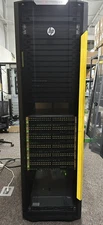 3PAR HPE StoreServ 7400 2-Node 96 Drive 57.6TB SAN 5x M6710 System 42U Rack+PDU