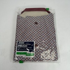 Vintage New St Michael Cotton Blend Pyjamas Mens Size X-Large