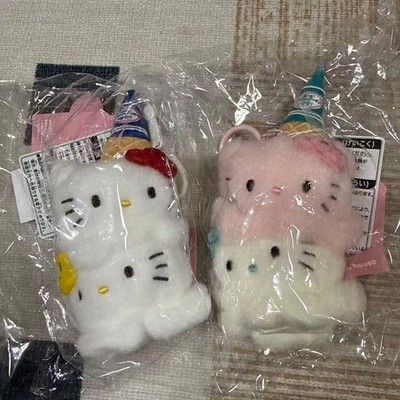 Sanrio House Hello Ice Cream Shop Plüsch Anhänger 2 Stück ungeöffnet neu