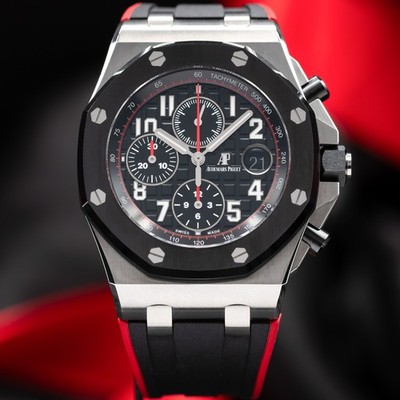 Audemars Piguet Royal Oak Offshore ''The Vampire''   26470SO.OO.A002CA.01 FULL SET