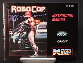 Robocop Nintendo NES Game 1988 CIB Complete With Manual Authentic Tested