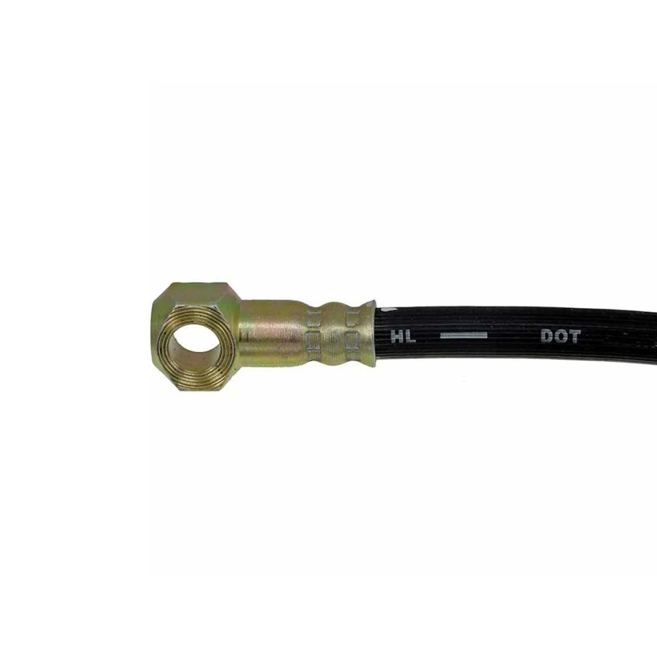 For GMC Safari 2000 2001 2002 Brake Hydraulic Hose | End 1 Fitting Treated Steel - Image 3 of 4