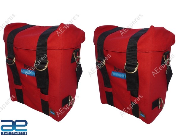 MilitäRtaschen Paar Rot FüR Royal Enfield Classic 350 500 Reborn 350 @Uk-image