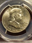 1953 D Franklin Silver Half Dollar, PCGS MS 65FBL, Denver     inv01    g139