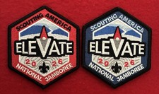 2026 BSA National Scout Jamboree Staff & Participant Patch Set -MINT!
