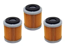 Factory Spec brand - 3 Pack Oil Filters - for Yamaha YFZ450 - 2004 2005 2006
