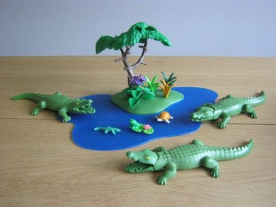 Zoo Playmobil 3229 Alligatoren Lebensraum