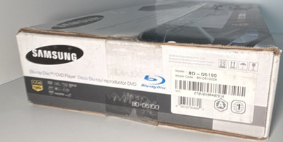 Samsung BD-D5100 Blu-ray Player Black Full HD 1080p Netflix Blu-ray DVD HDMI